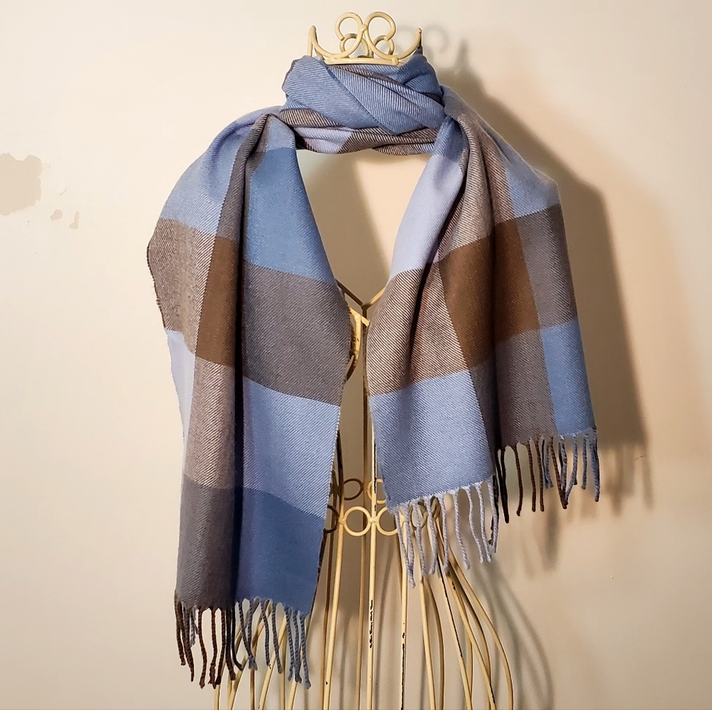 Cashmere Fringed Scarf